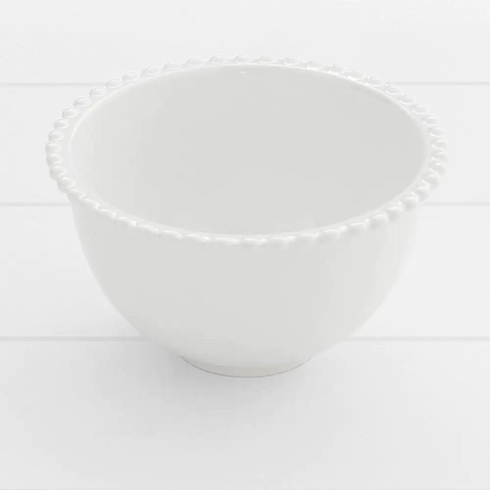 Servingware | Bourgogne Serving Bowl White Dining Servingware