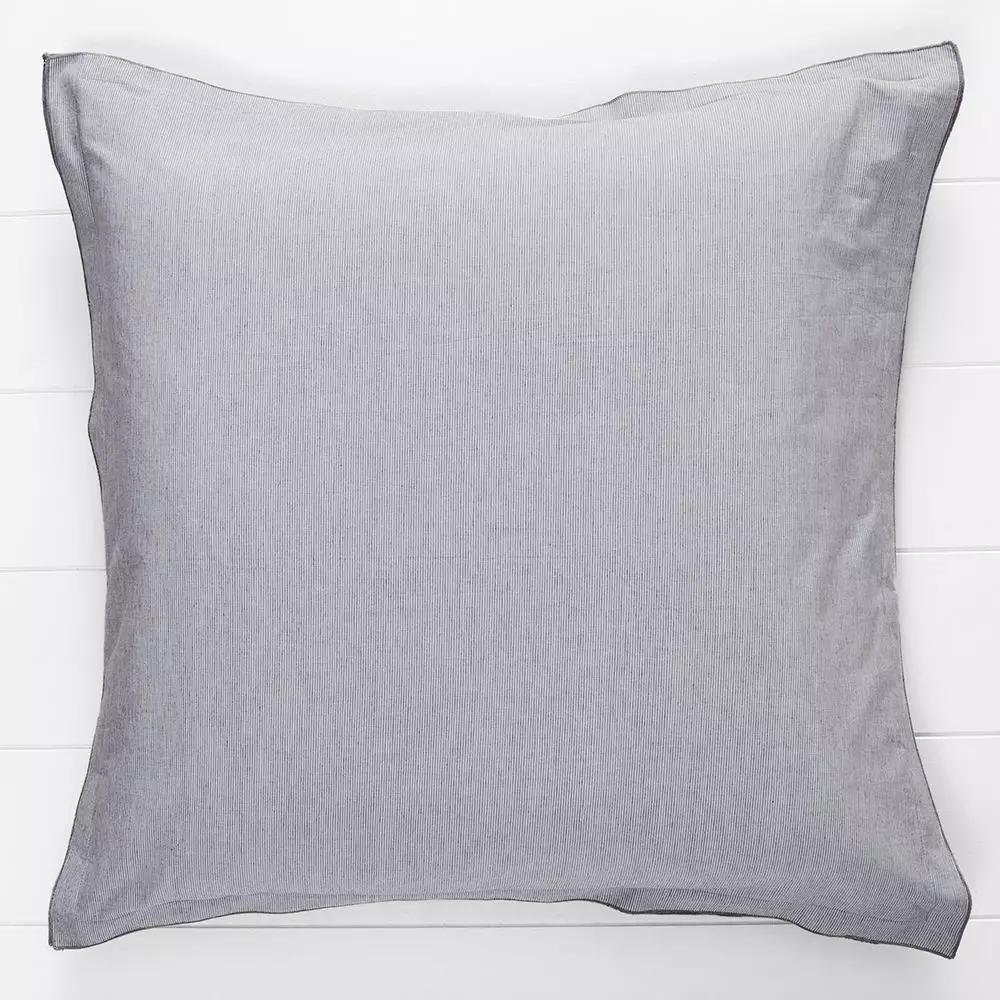 Sheets & Pillowcases | Harvey Euro Pillowcase Truffle & White Bed Linen Sheets & Pillowcases