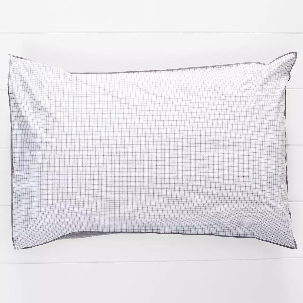 Sheets & Pillowcases | Walter Pillowcase Std Pair Truffle & White Bed Linen Sheets & Pillowcases