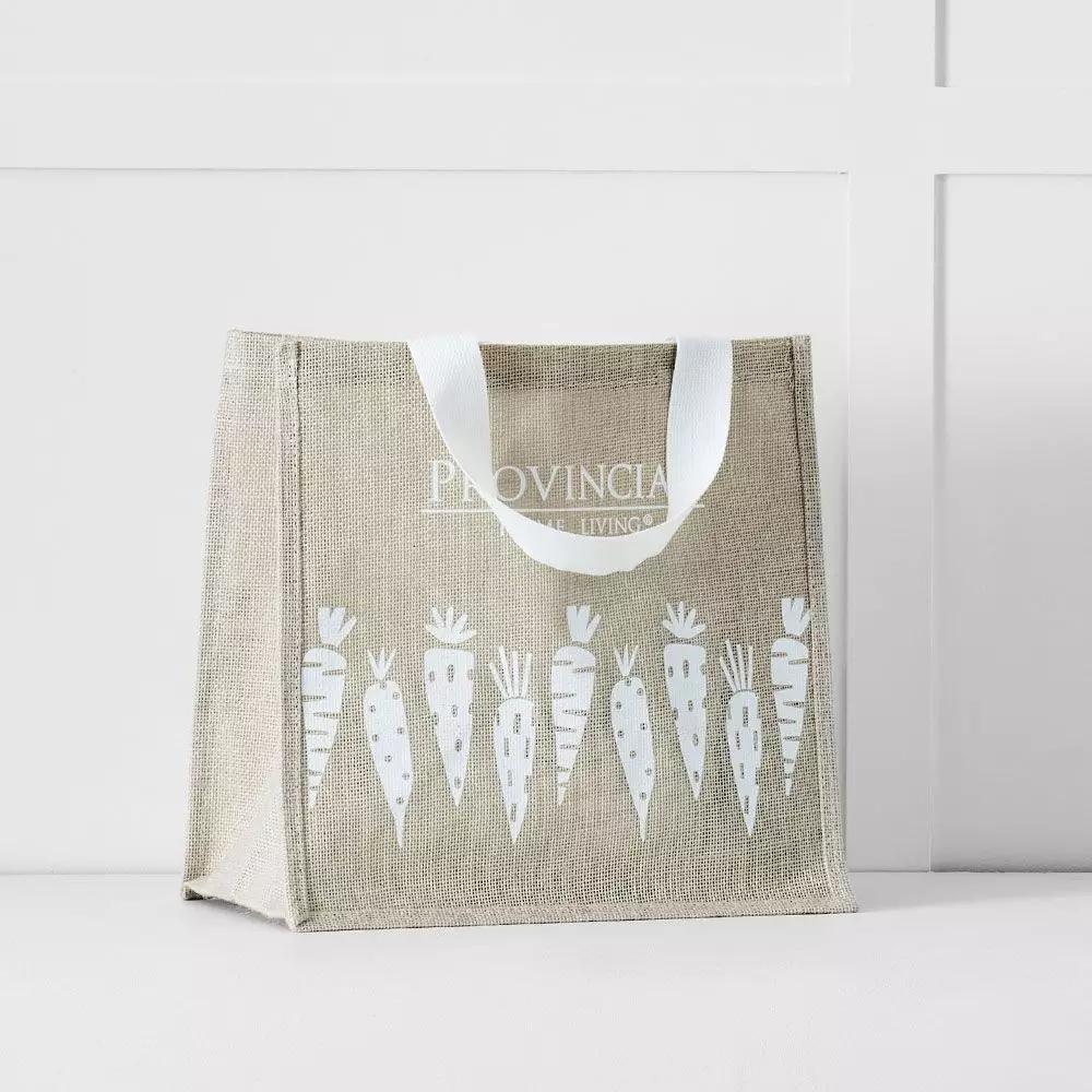 Shopping Bags | Carrot Patch Gunny Bag Natural Kitchen Natural