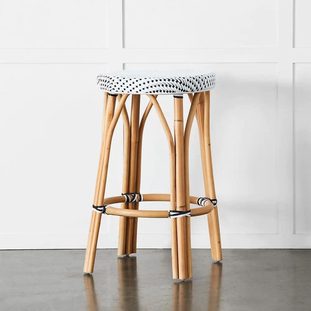 Stools | Bistro Stool Black & White Furniture Black & White