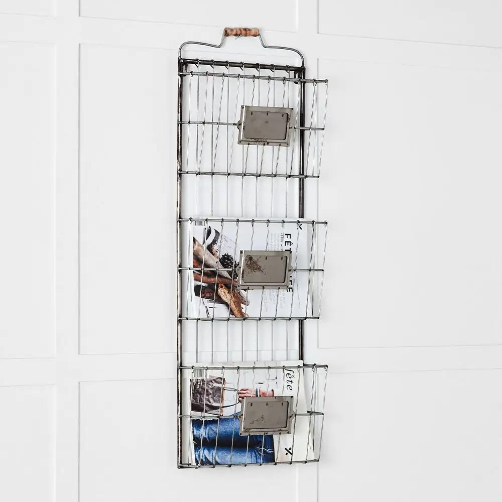 Storage | Napier Letter Rack Black Kitchen Black