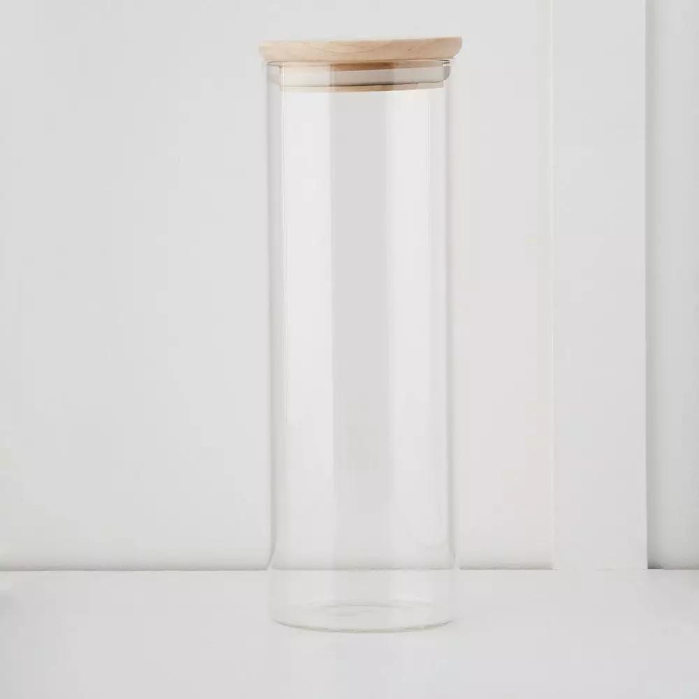 Storage | Parson Spaghetti Jar Natural & Glass Kitchen Natural & Glass