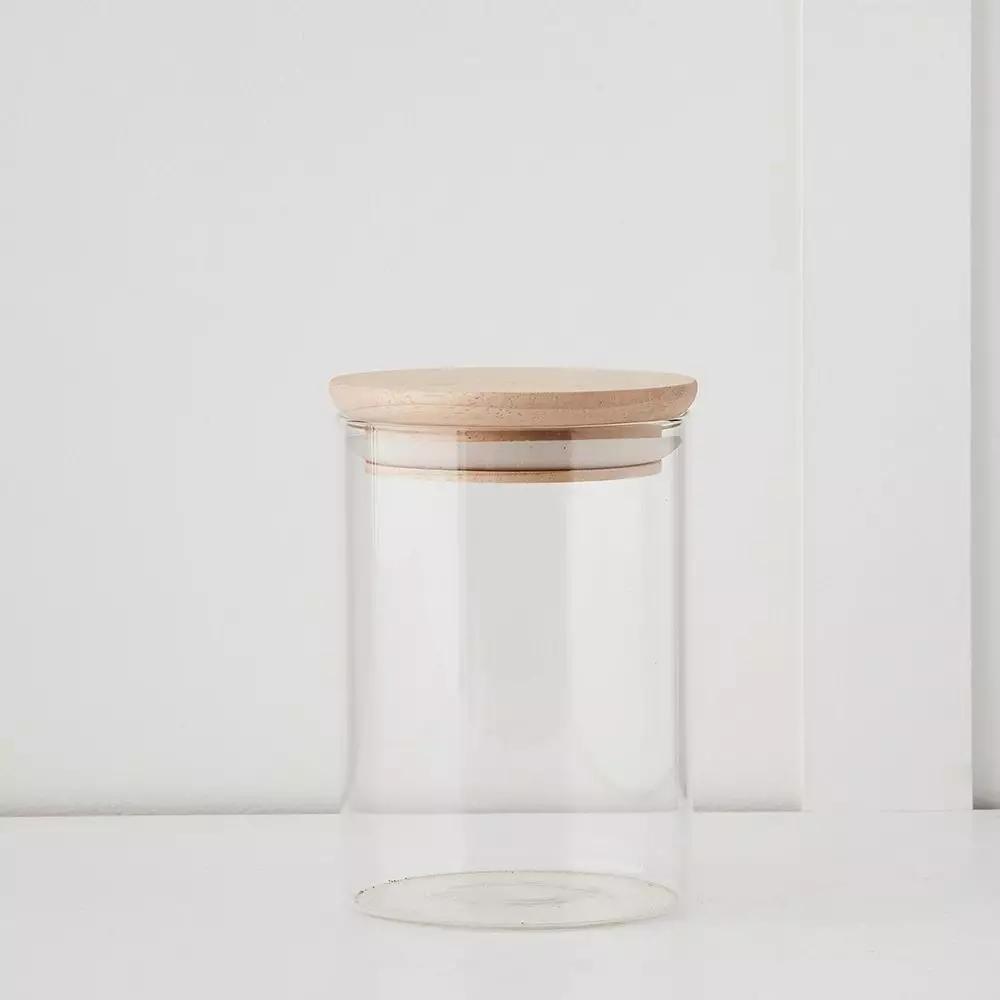 Storage | Parson Spice Jar Natural & Glass Kitchen Natural & Glass