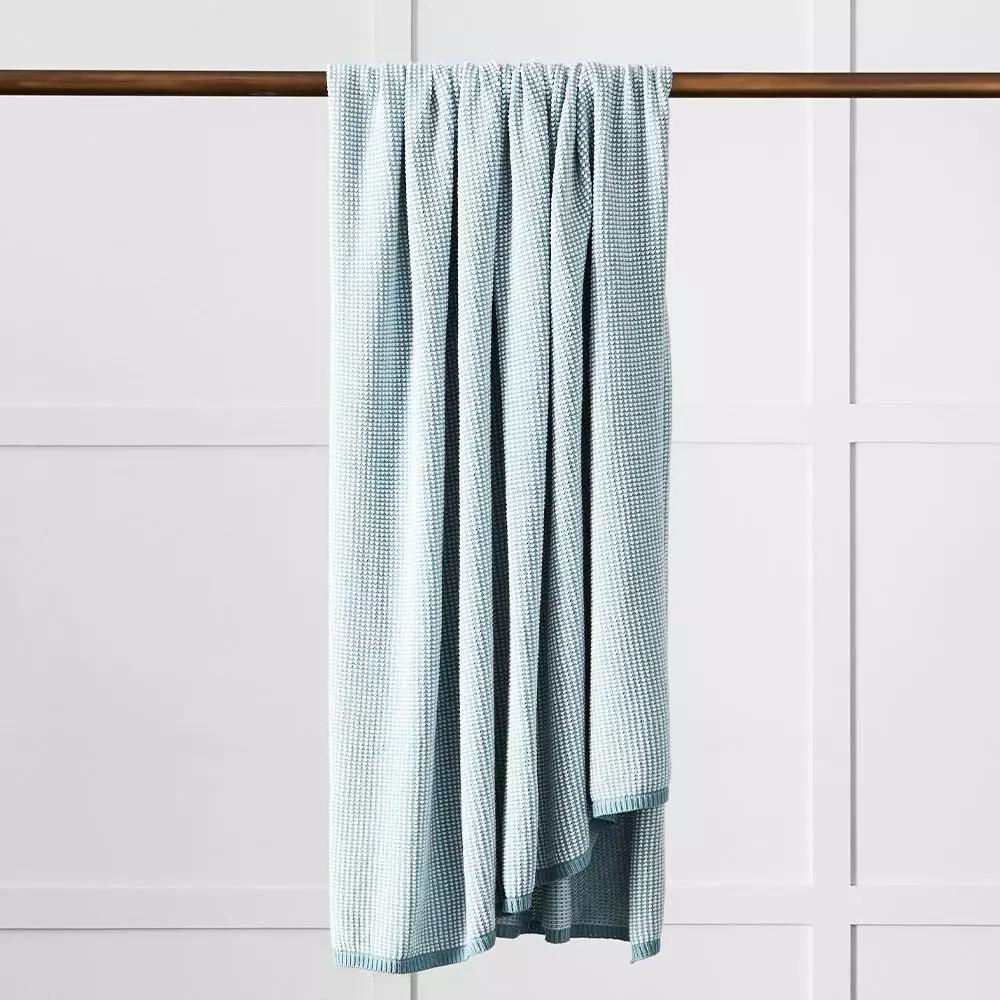 Throws | Sia Throw Ice Blue Soft Furnishings Ice Blue