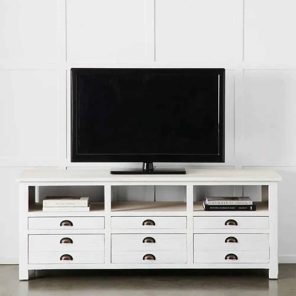 Tv Stands | Miles Tv Stand White Furniture Tv Stands