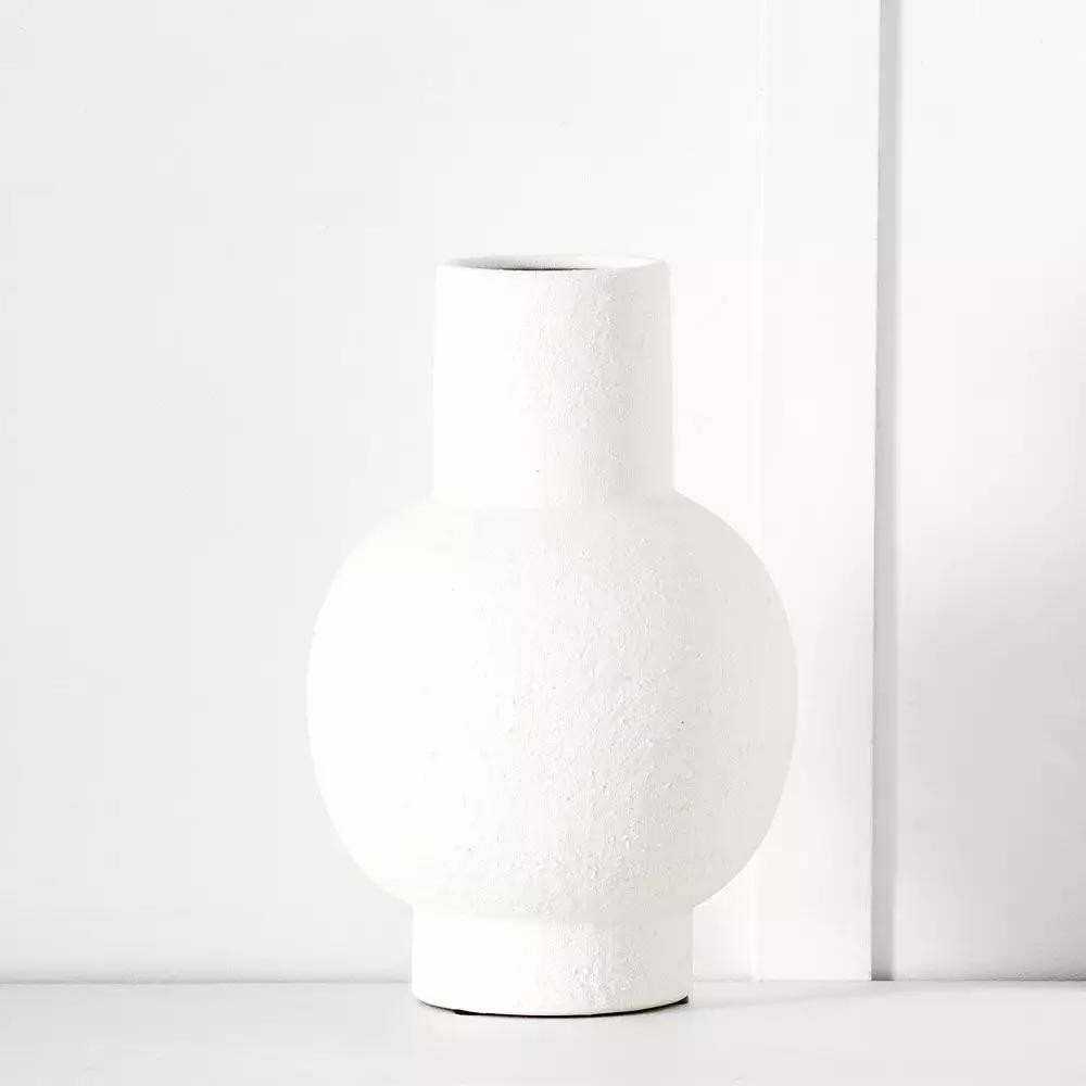 Vases | Alabaster Vase White Dining Vases