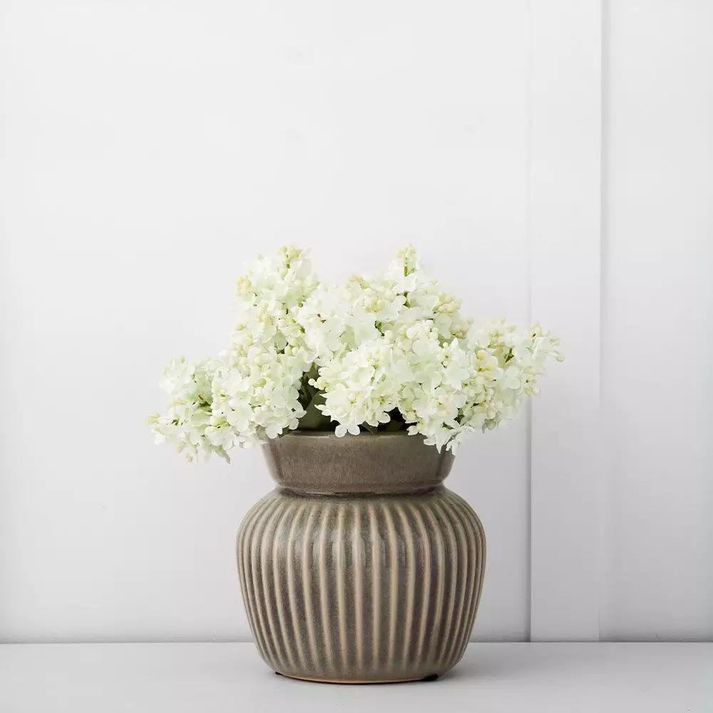 Vases | Lucille Vase Dove Dining Dove