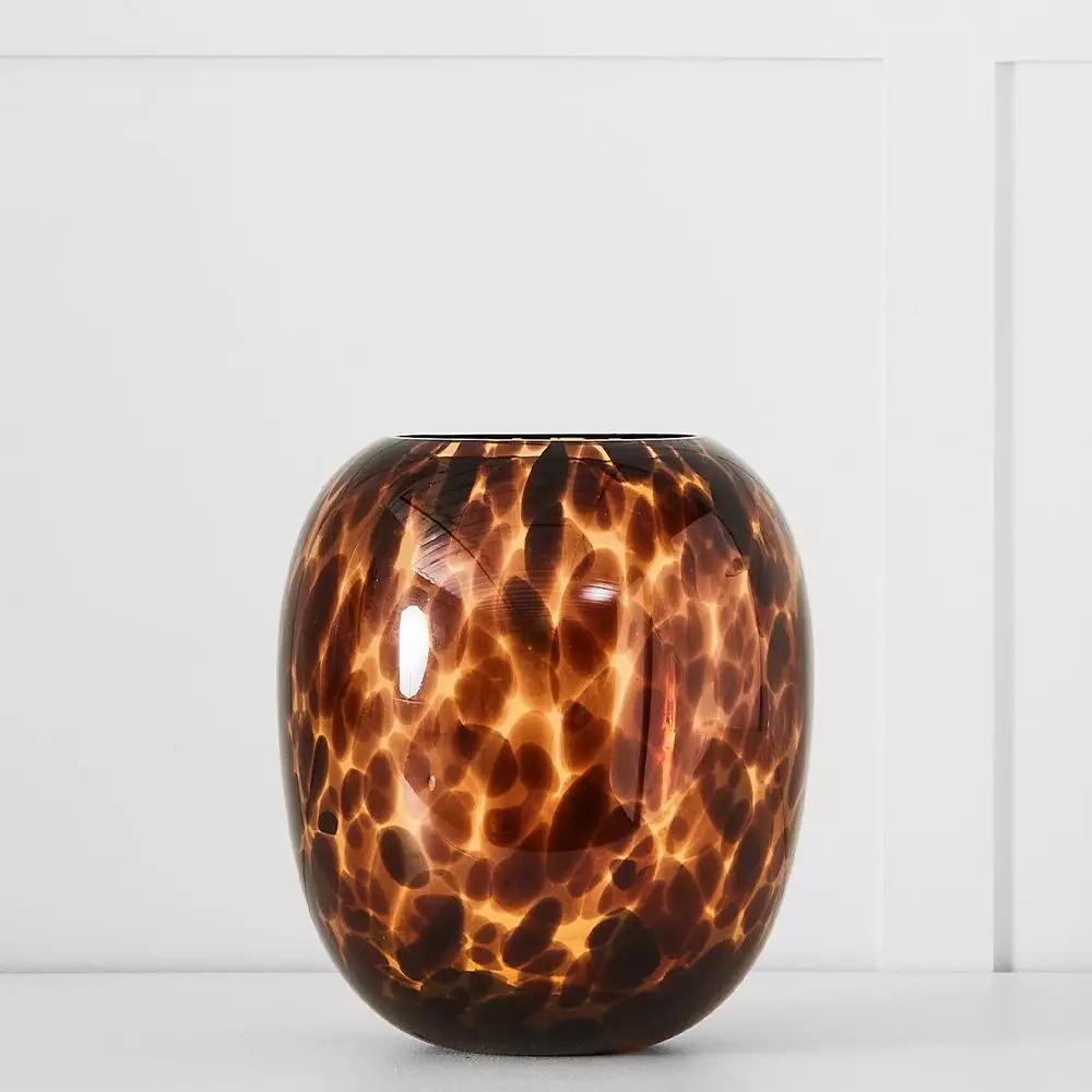 Vases | Lynx Vase Chocolate Dining Chocolate