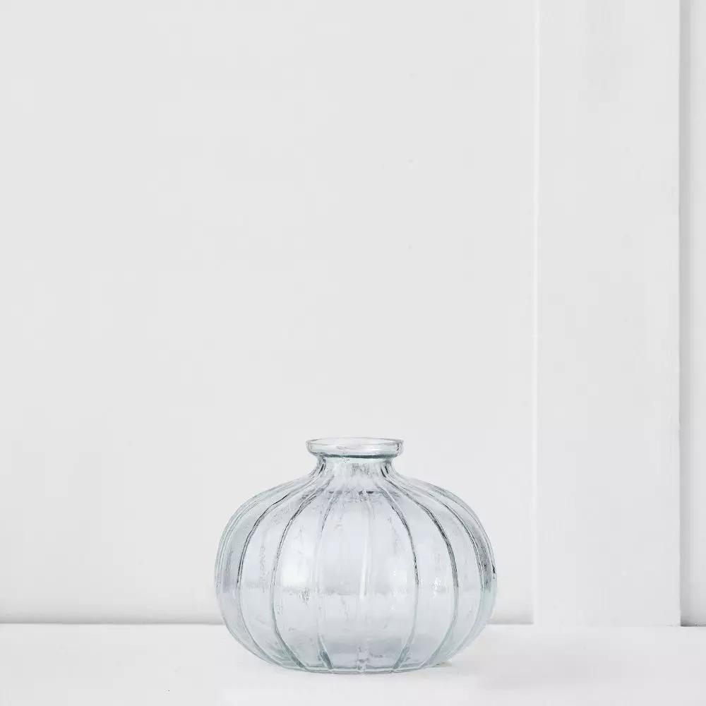 Vases | Posy Rib Vase Clear Dining Clear