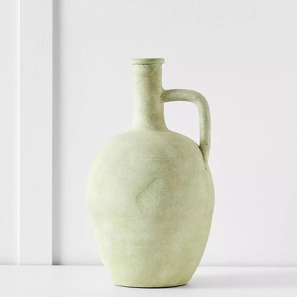 Vases | Tulum Decorative Urn Seafoam Dining Seafoam