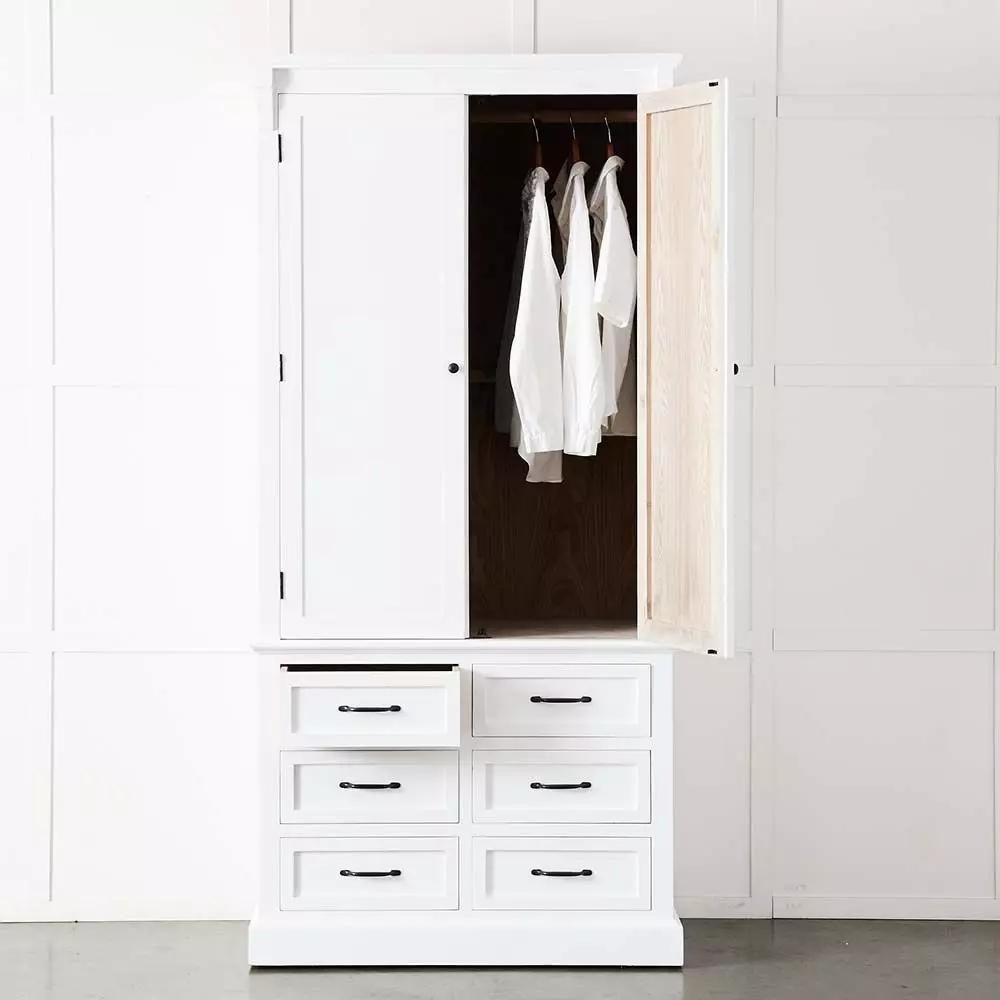 Wardrobes | Hopetoun Wardrobe White Furniture Wardrobes