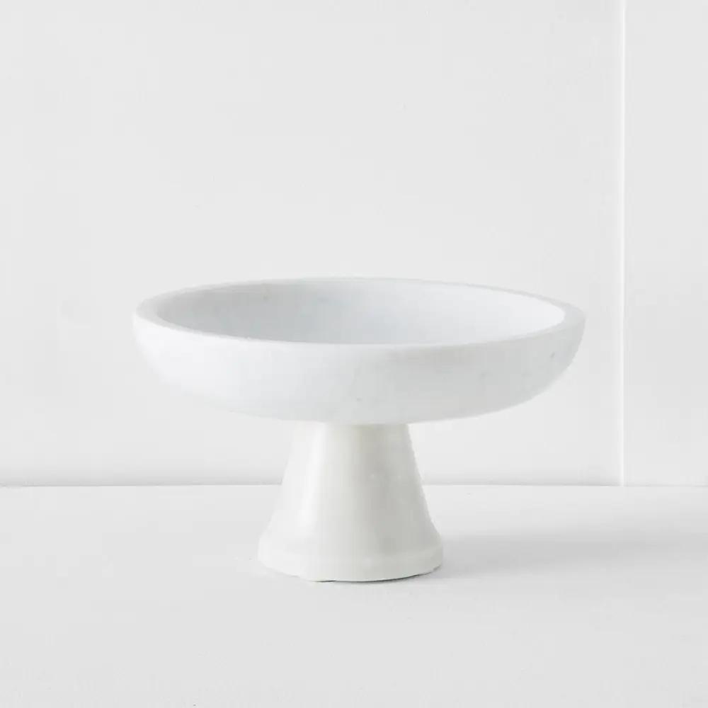 Servingware | Hedland Pedestal Bowl White Servingware