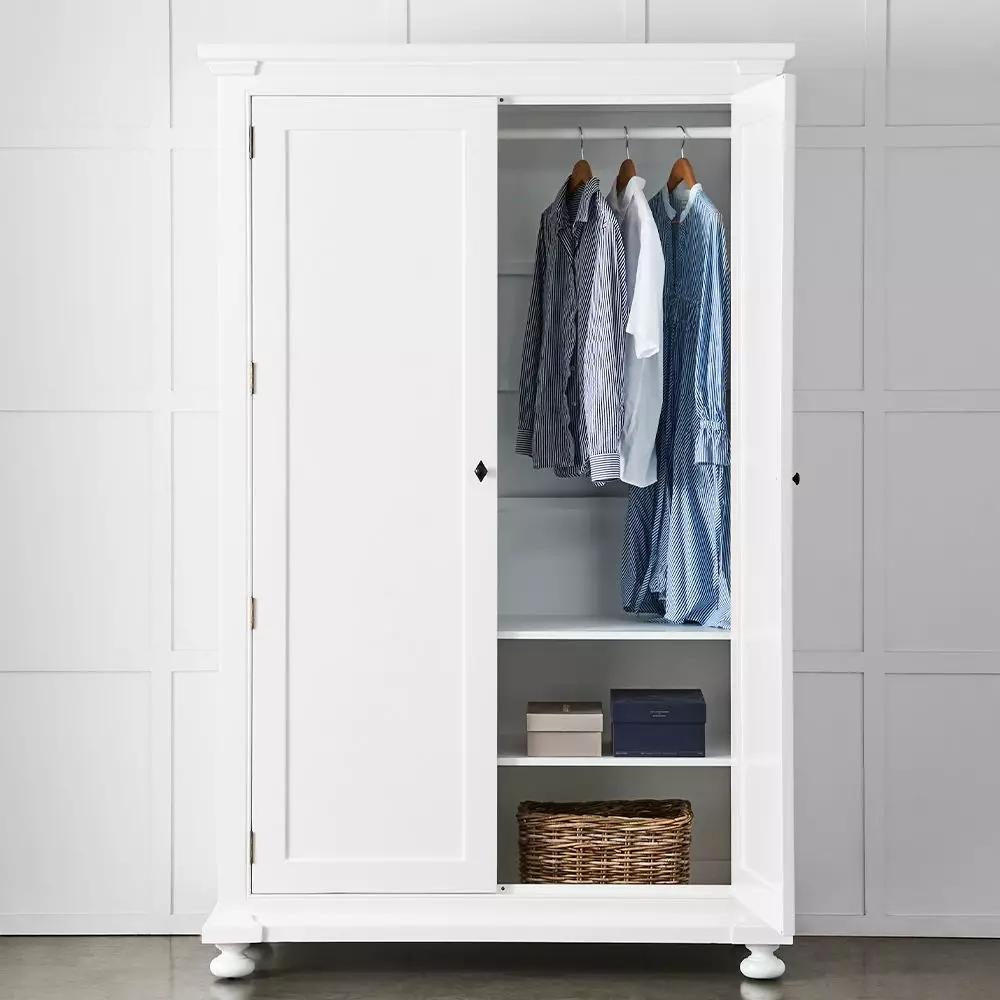 Wardrobes | Lockhart Wardrobe White Furniture Wardrobes