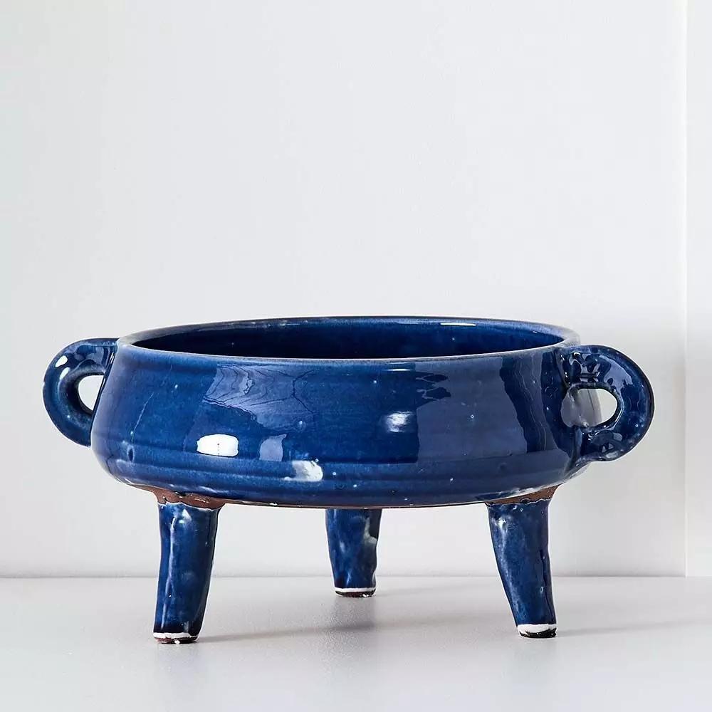 Decorative Accents | Clover Bowl Navy Decorative Accents Decorative Accents