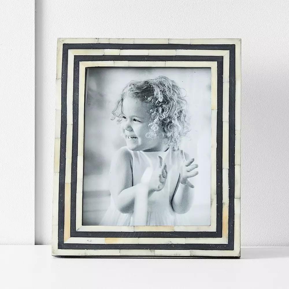 Decorative Accents | Jazzy Bone Frame Black & White Decorative Accents Black & White