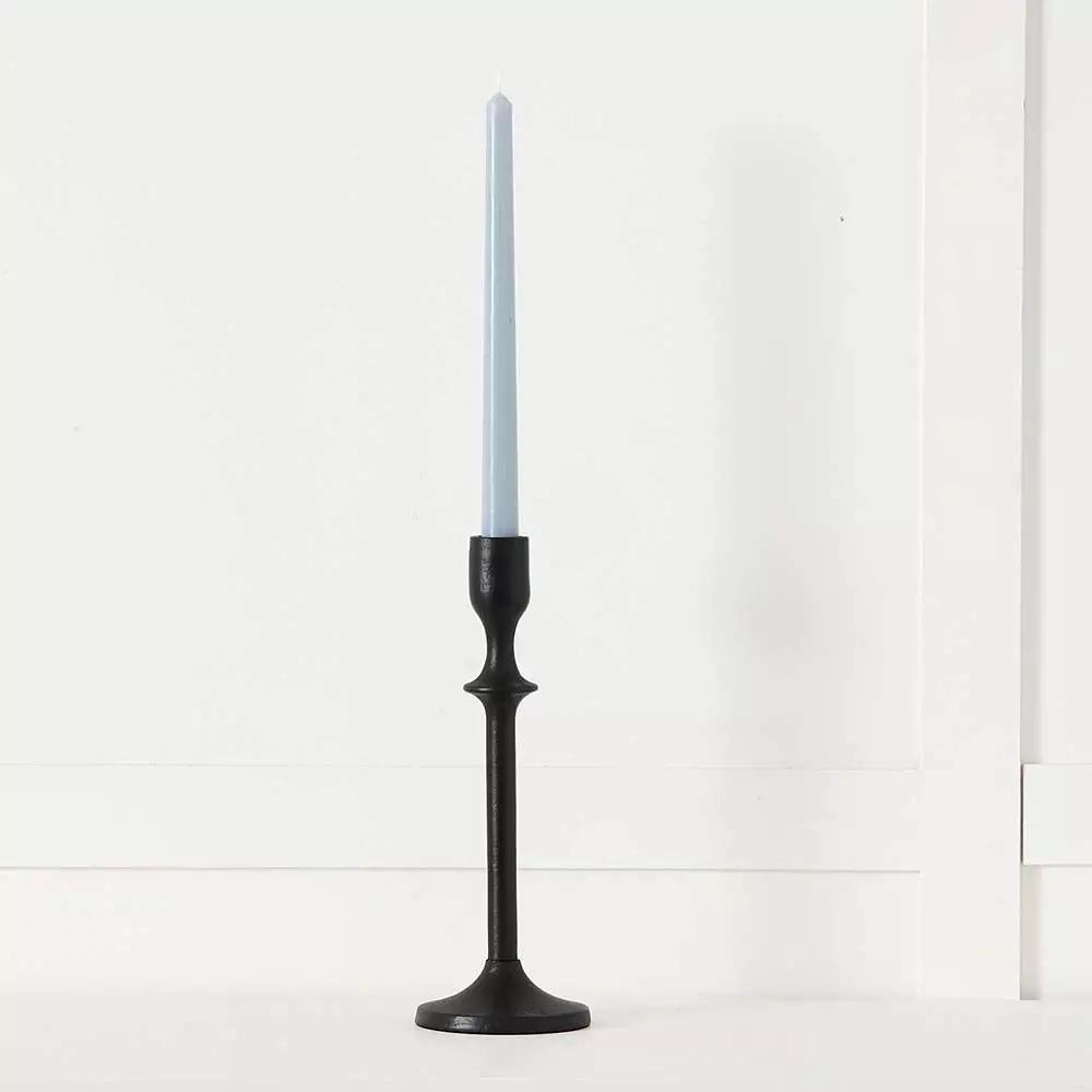 Candles & Candleholders | Erling Slim Short Candlestick Black Candles & Candleholders Black