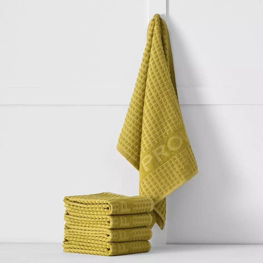 Tea Towels & Oven Gloves | Sola Tea Towel Chartreuse Kitchen Chartreuse